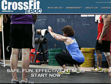 Tablet Screenshot of crossfitepoc.com